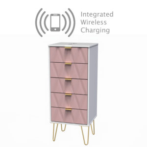 5 Drawer Chest Integrated Charging