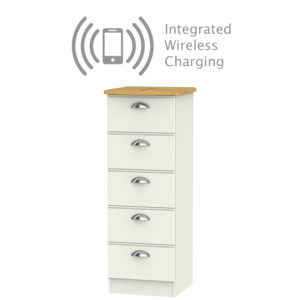 5 Drawer Chest Integrated Charging